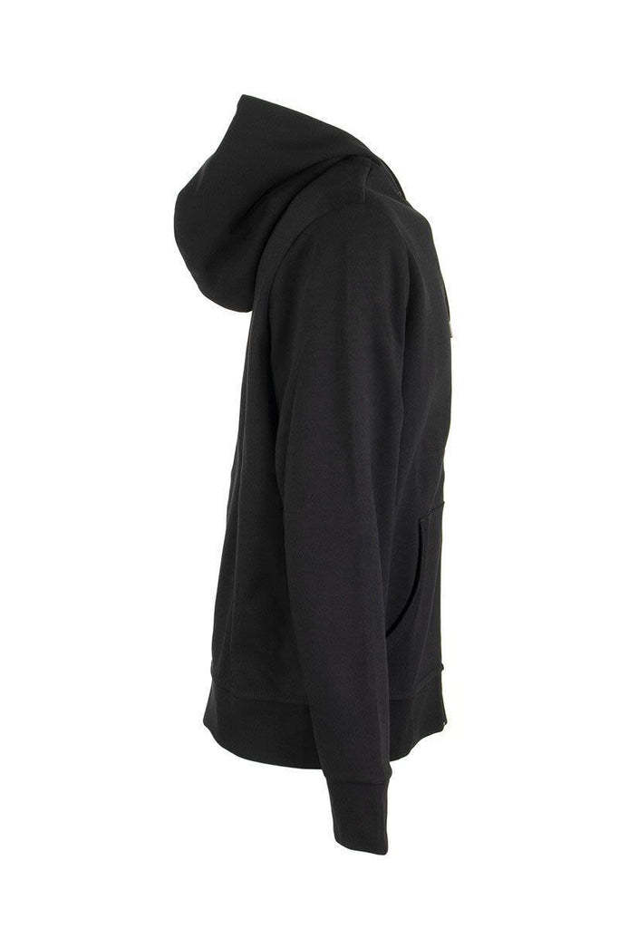 Polo Ralph Lauren Cotton Blend Sweatshirt With Embroidered Logo On The Front In Black