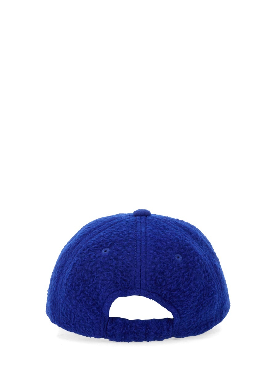 Apc A.p.c. Logo Patch Brushed Cap In Blue