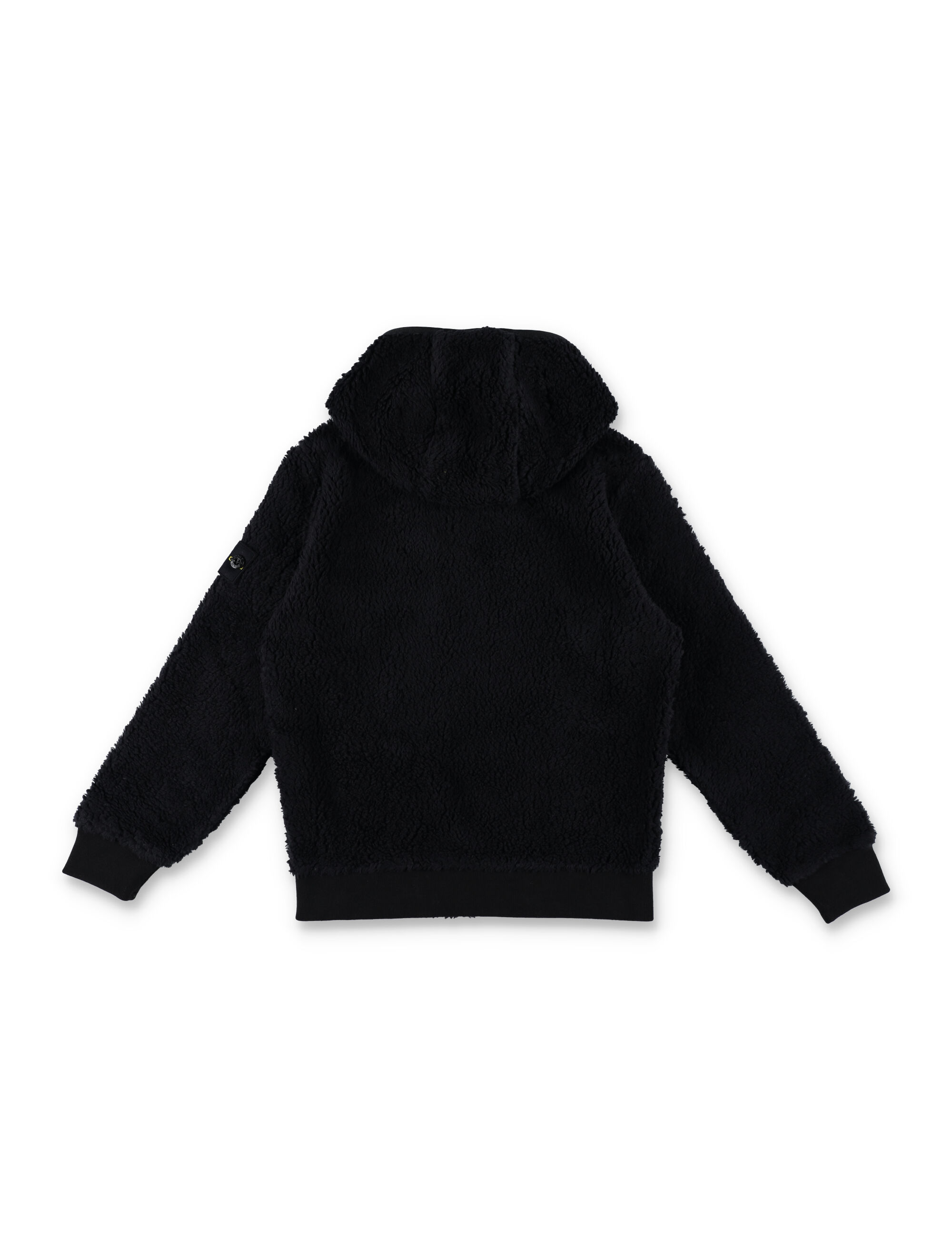 Stone Island Compass-motif Hoodie In Black