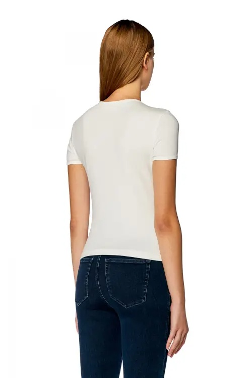 Diesel Short-sleeved T-shirt In White
