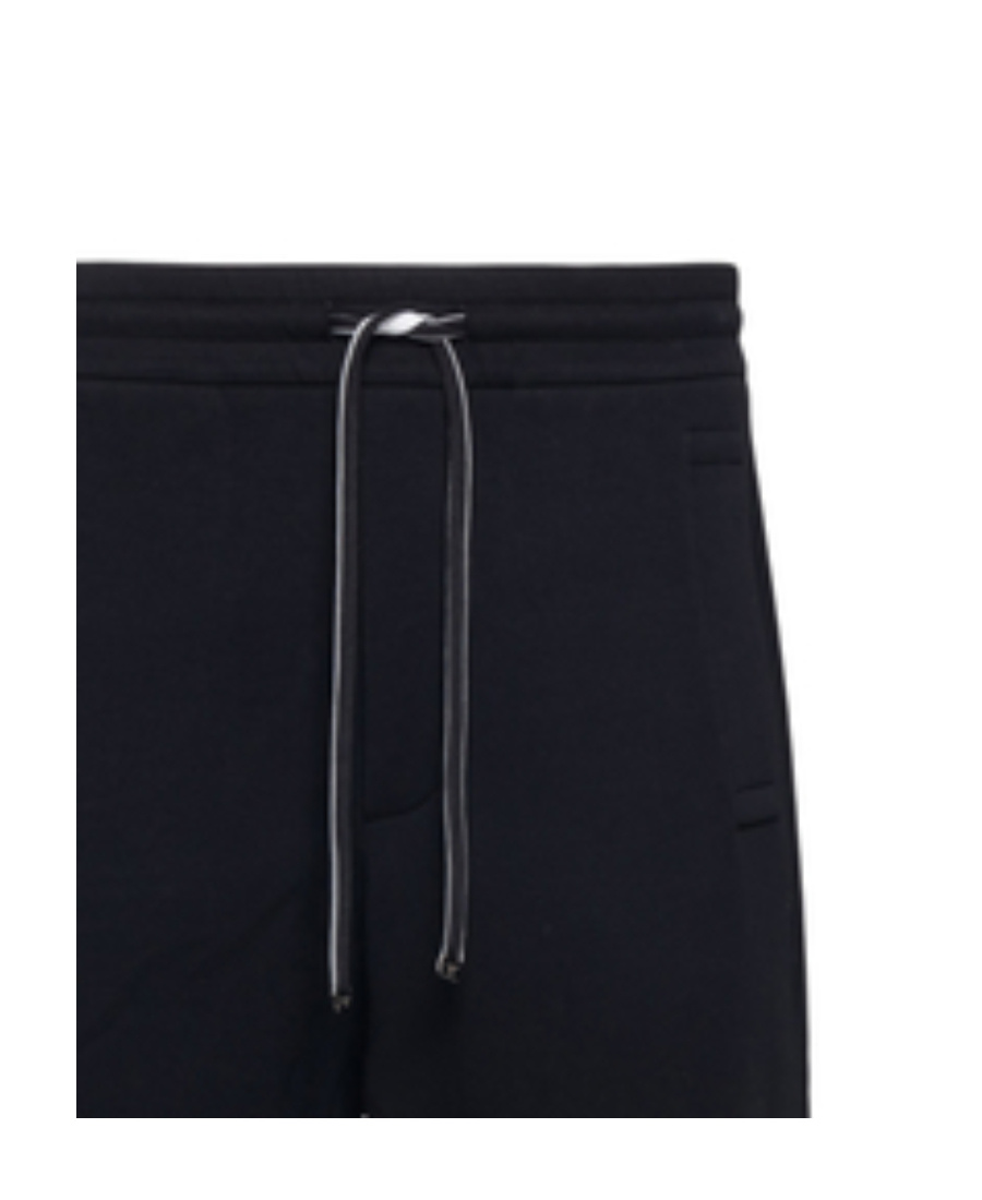 Emporio Armani Drawstring-waist Track Pants In Black