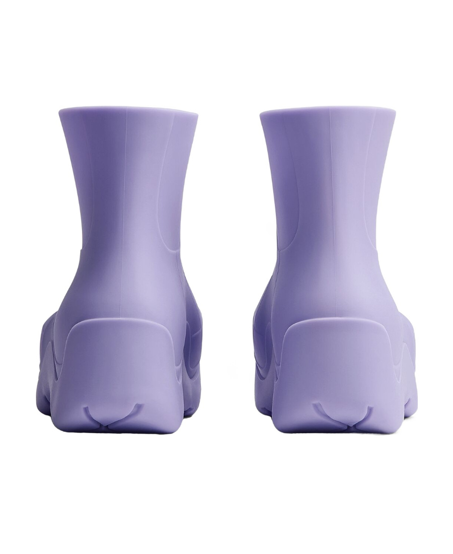 Bottega Veneta Vb Puddle Ankle Boots In Purple