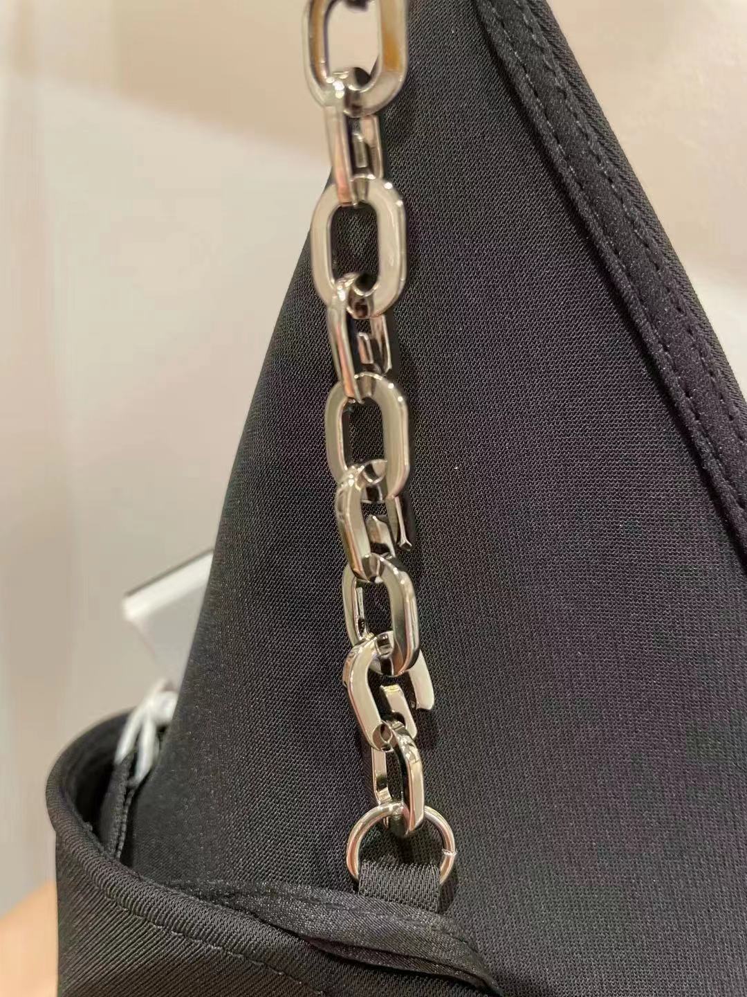 Givenchy Chain-embellished Twill Camisole In Black