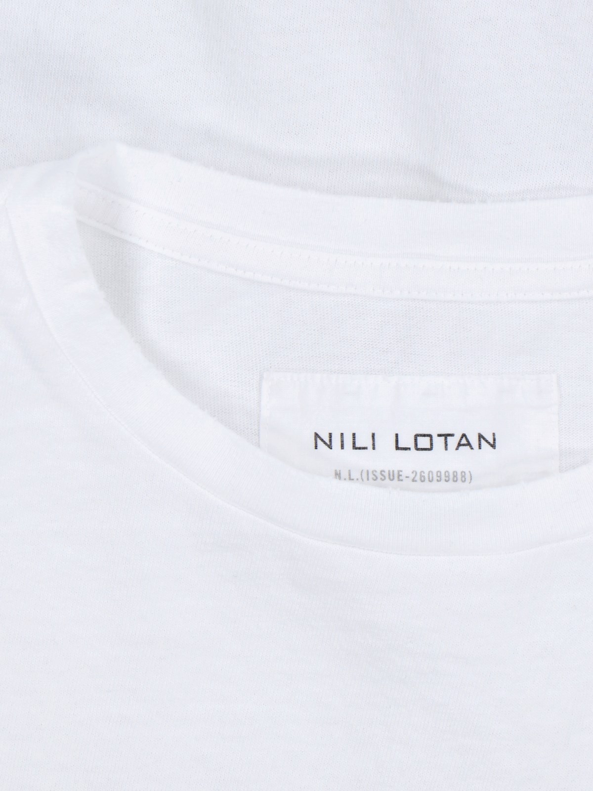 Nili Lotan T-shirt Basic In White