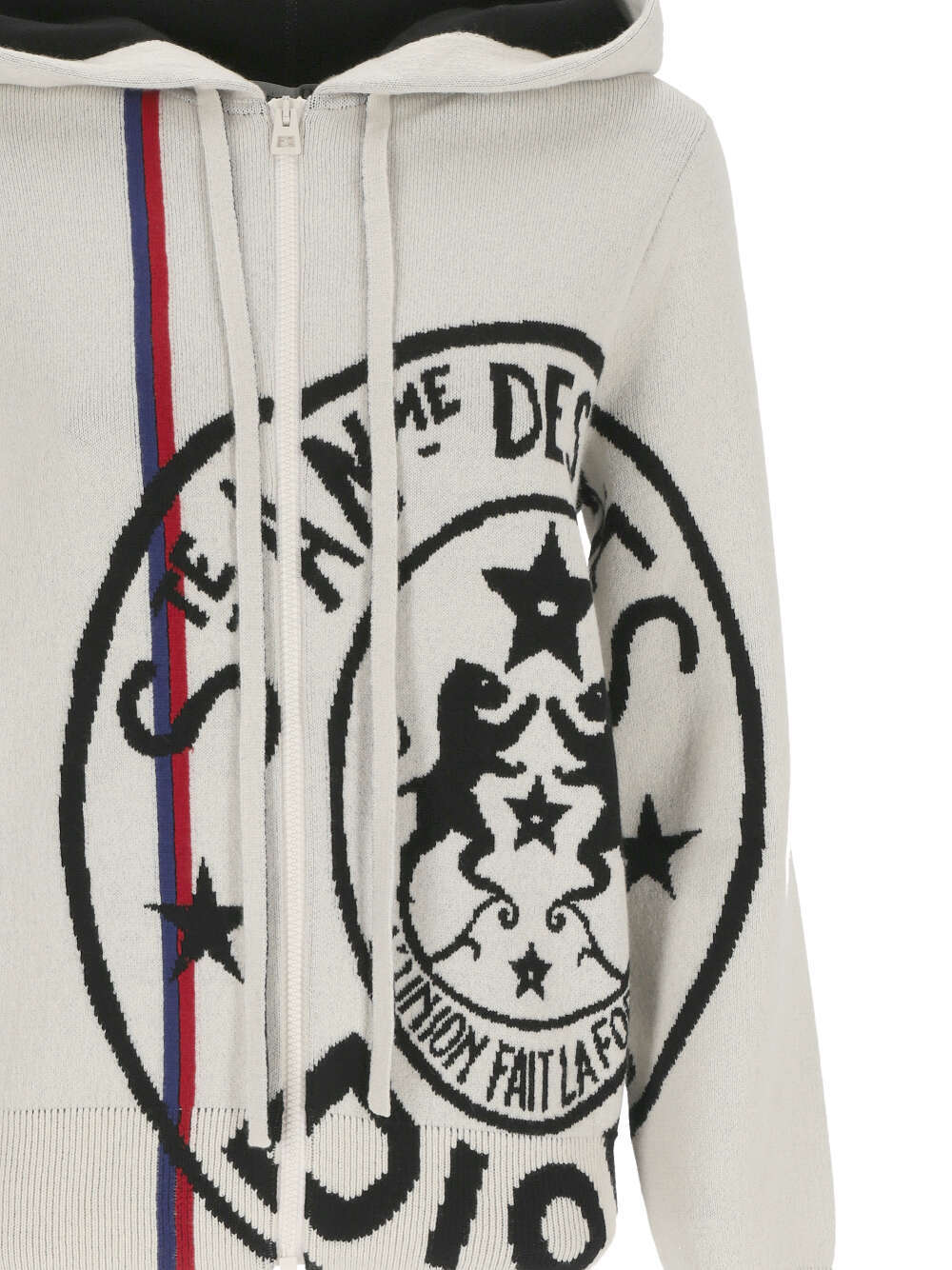 DIOR LONG-SLEEVED KNITTED CARDIGAN