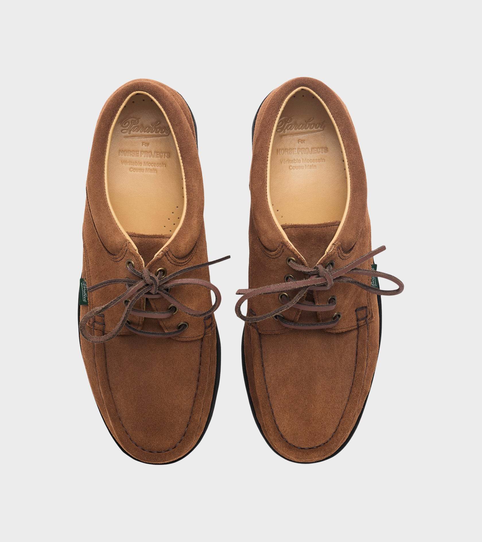Paraboot Round-toe Business Casual Shoes In Brown
