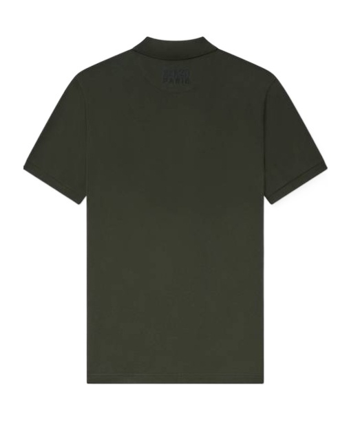 Kenzo Polo Shirt With Happy Tiger Embroidery In Green