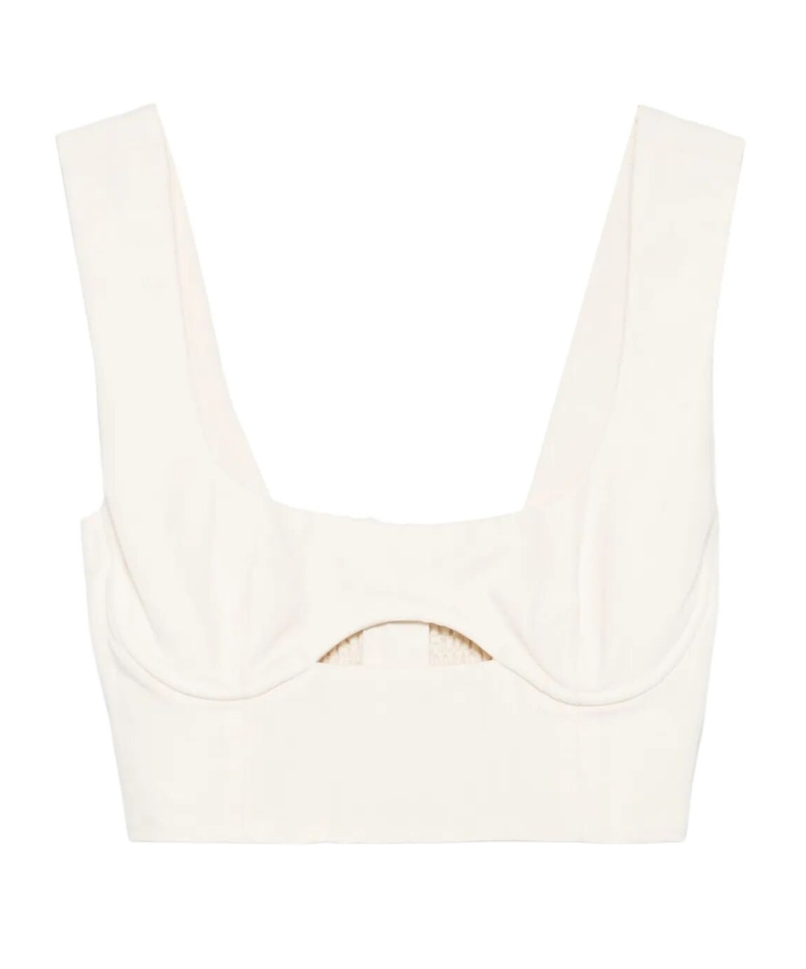 PATRIZIA PEPE CUT OUT-DETAIL TOP 