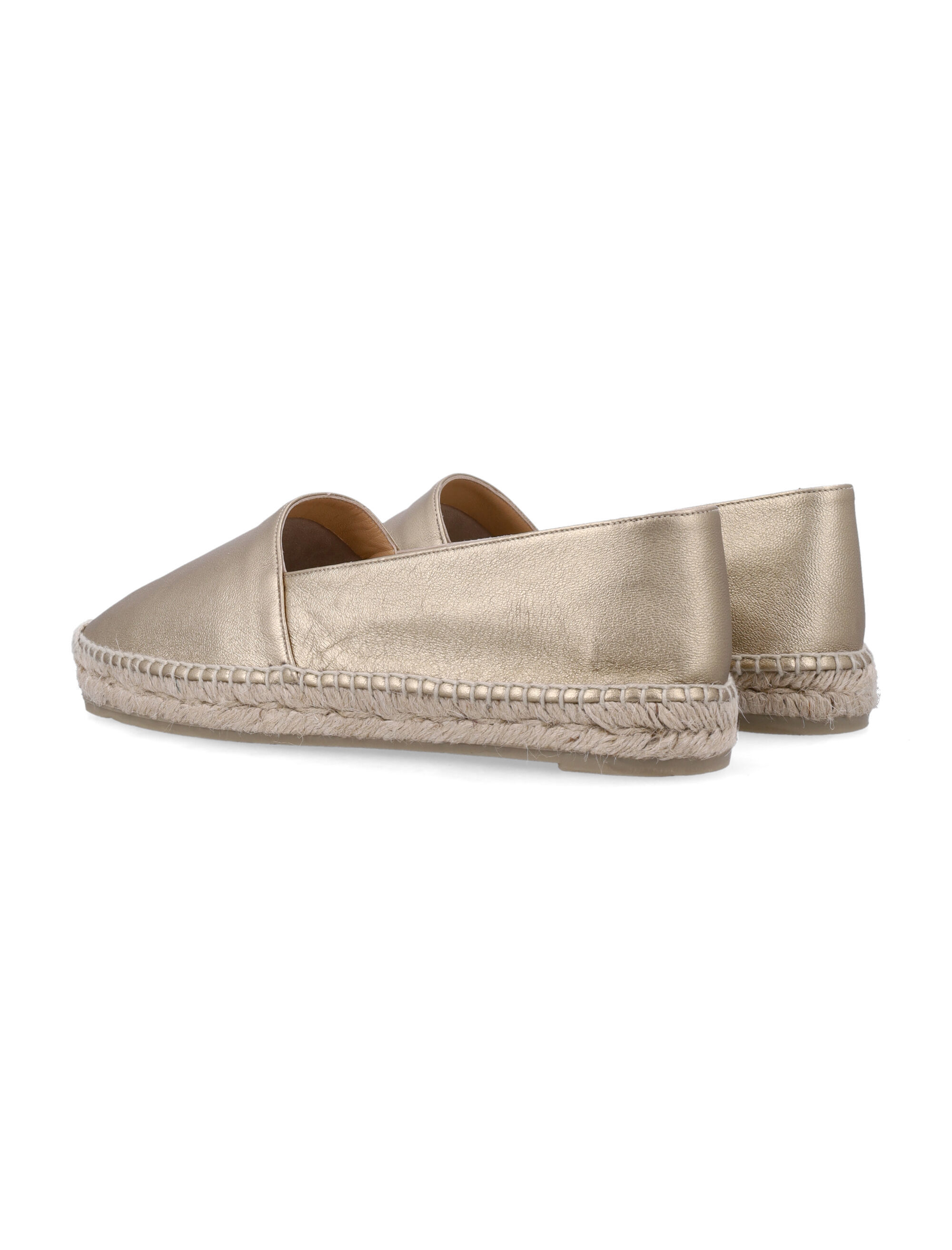 Castaã±er Square-toe Flats In Brown