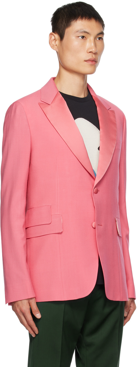 PAUL SMITH SINGLE-BREASTED WOOL BLAZER