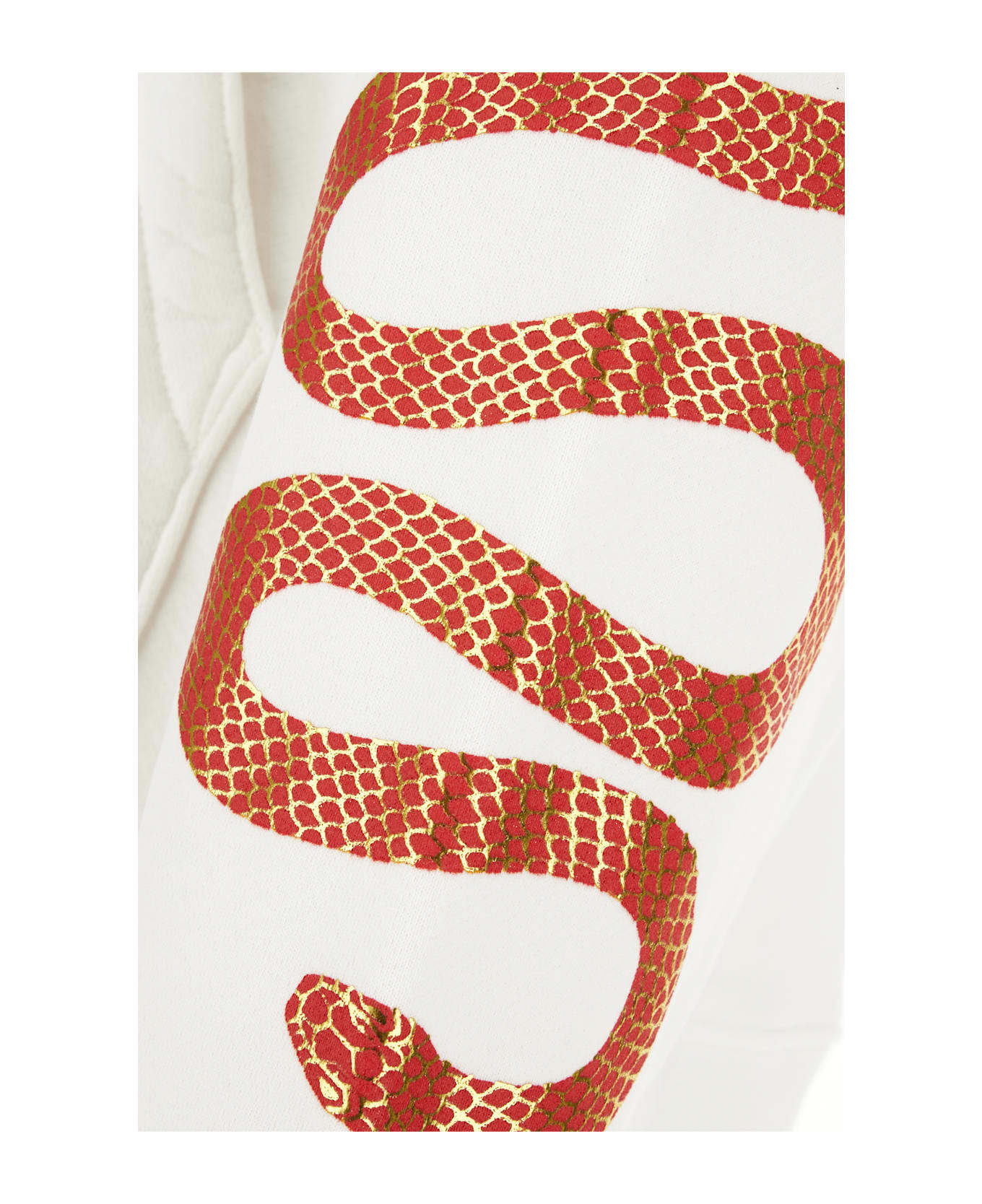 AMIRI SANKE-PRINT HOODIE