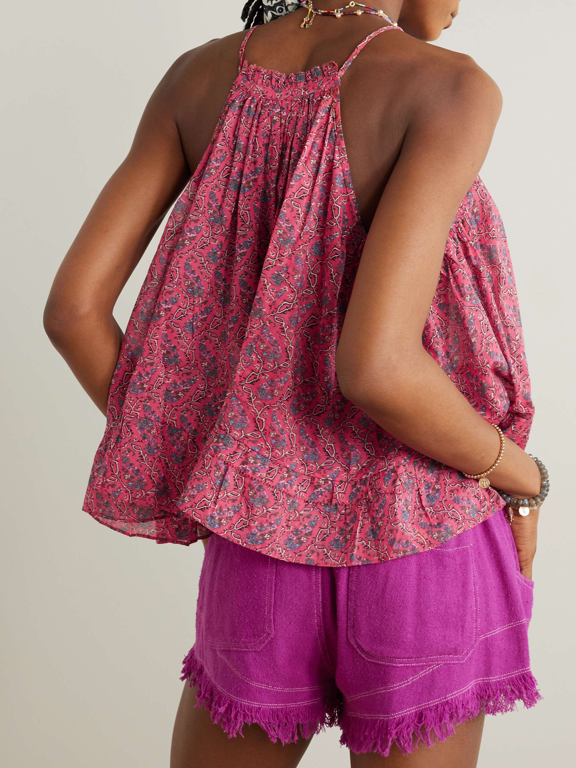 Isabel Marant Étoile Red Fabino Camisole In Pink