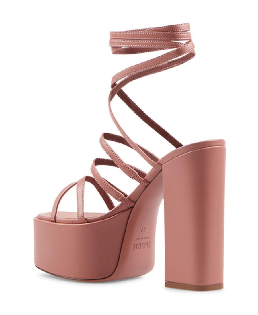 Paris Texas Strap-detail Platform-sole Sandals In Pink