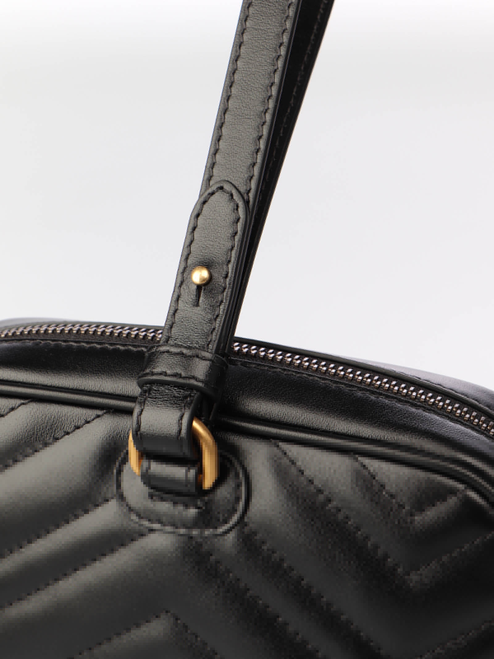 Gucci Gg Marmont Clutch Bag In Black