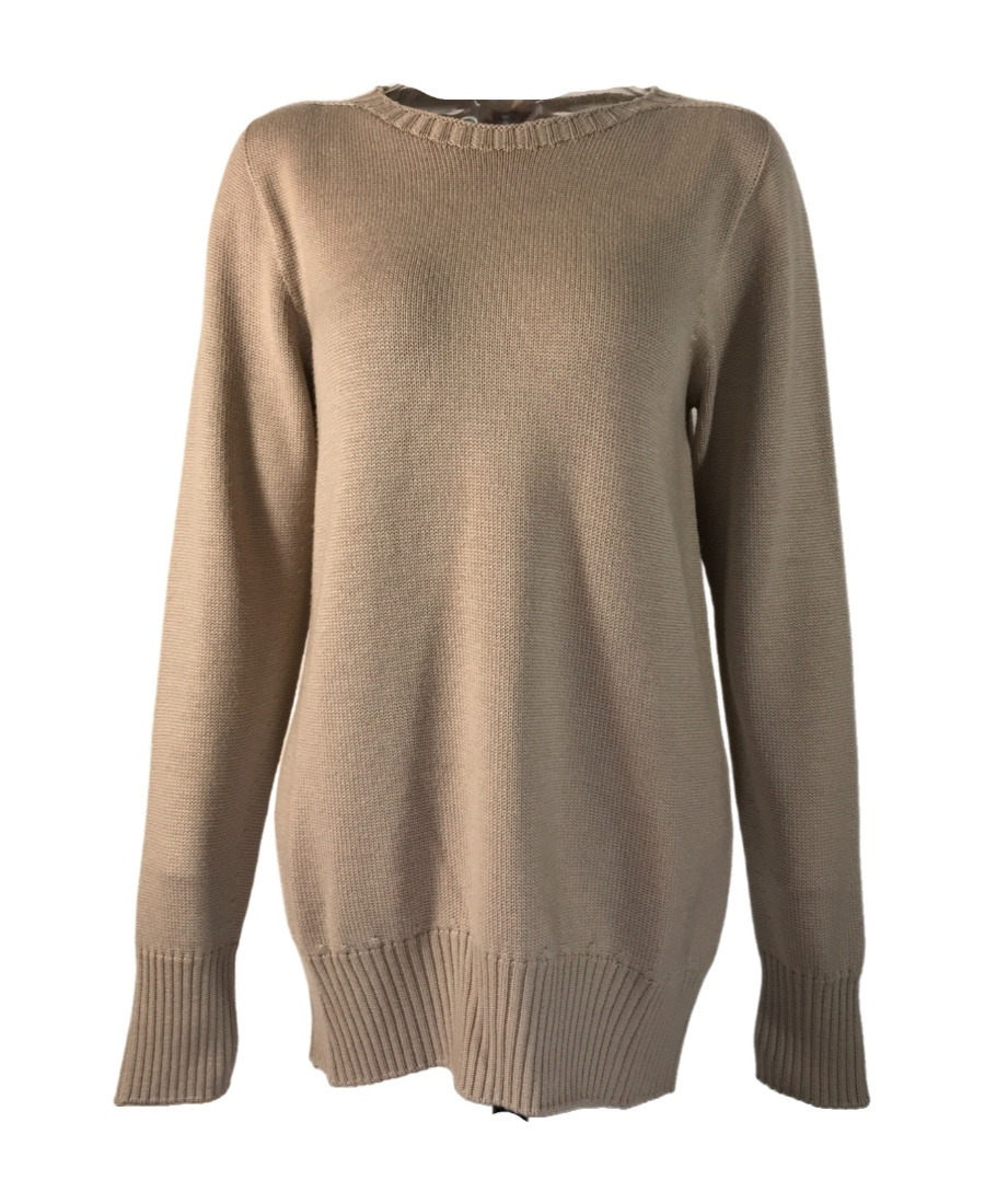 Max Mara Antille Logo Sweater In Green