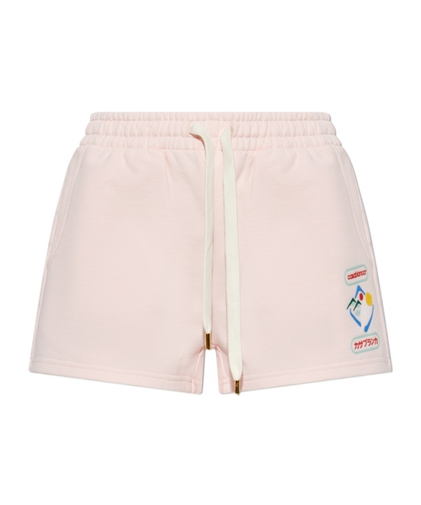 Casablanca Montaigne Logo-print Drawstring Shorts