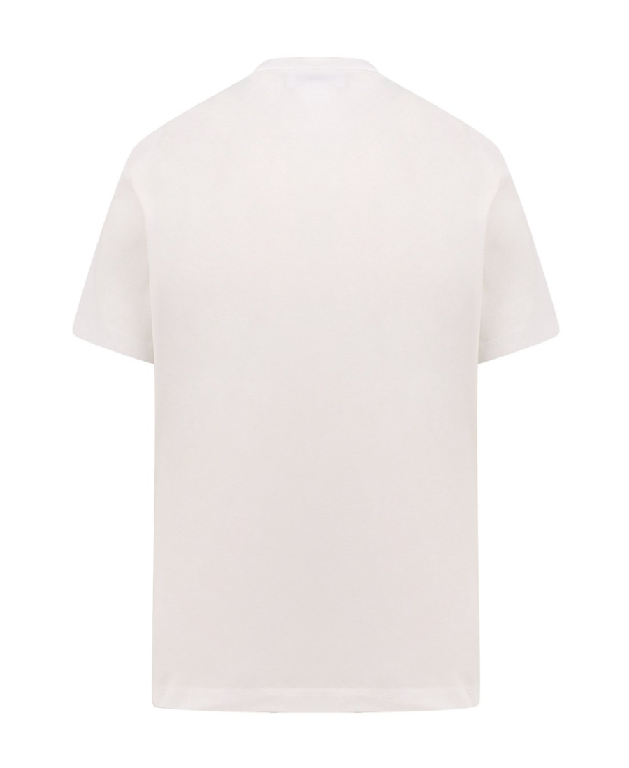 Dsquared2 Graphic-print Cotton T-shirt In Pink