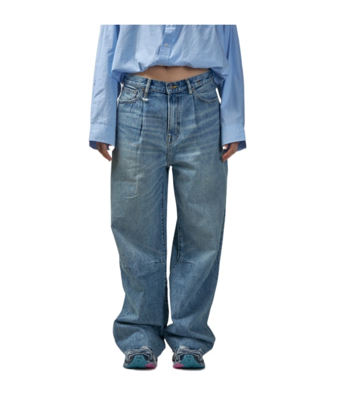 R13 Wayne Articulated Knee Jean In Blue | ModeSens