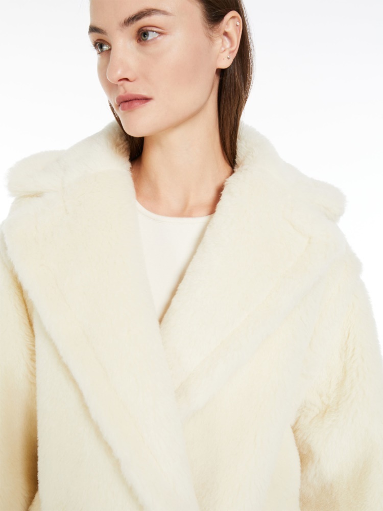 Max Mara Olga Puffer Jacket In White