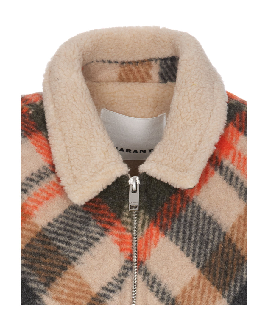 Isabel Marant Men's Kiraneo Plaid Flannel Vest In Multicolor