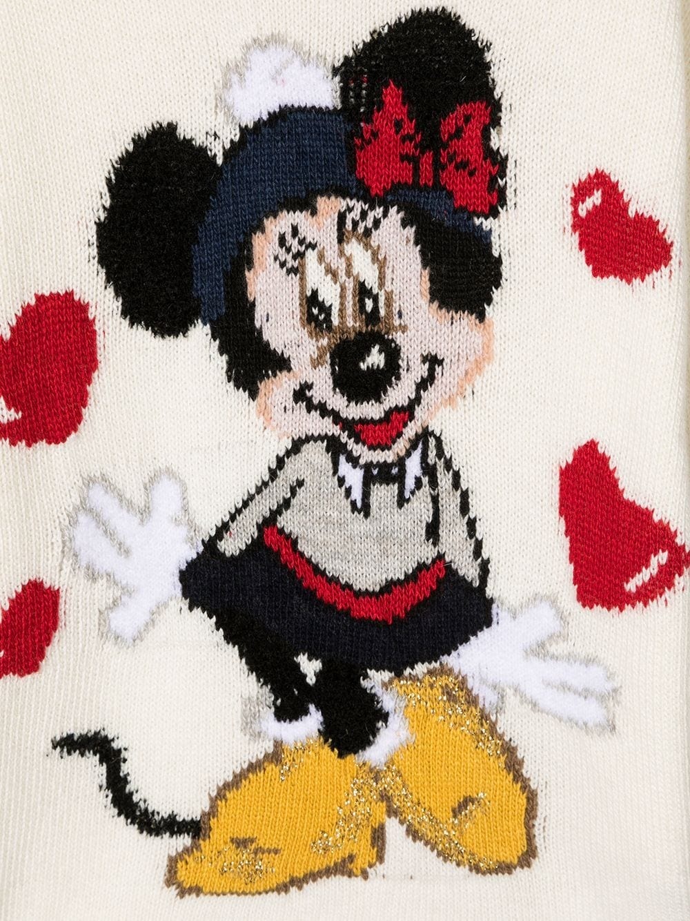 Monnalisa Minnie Mouse Jumper In White