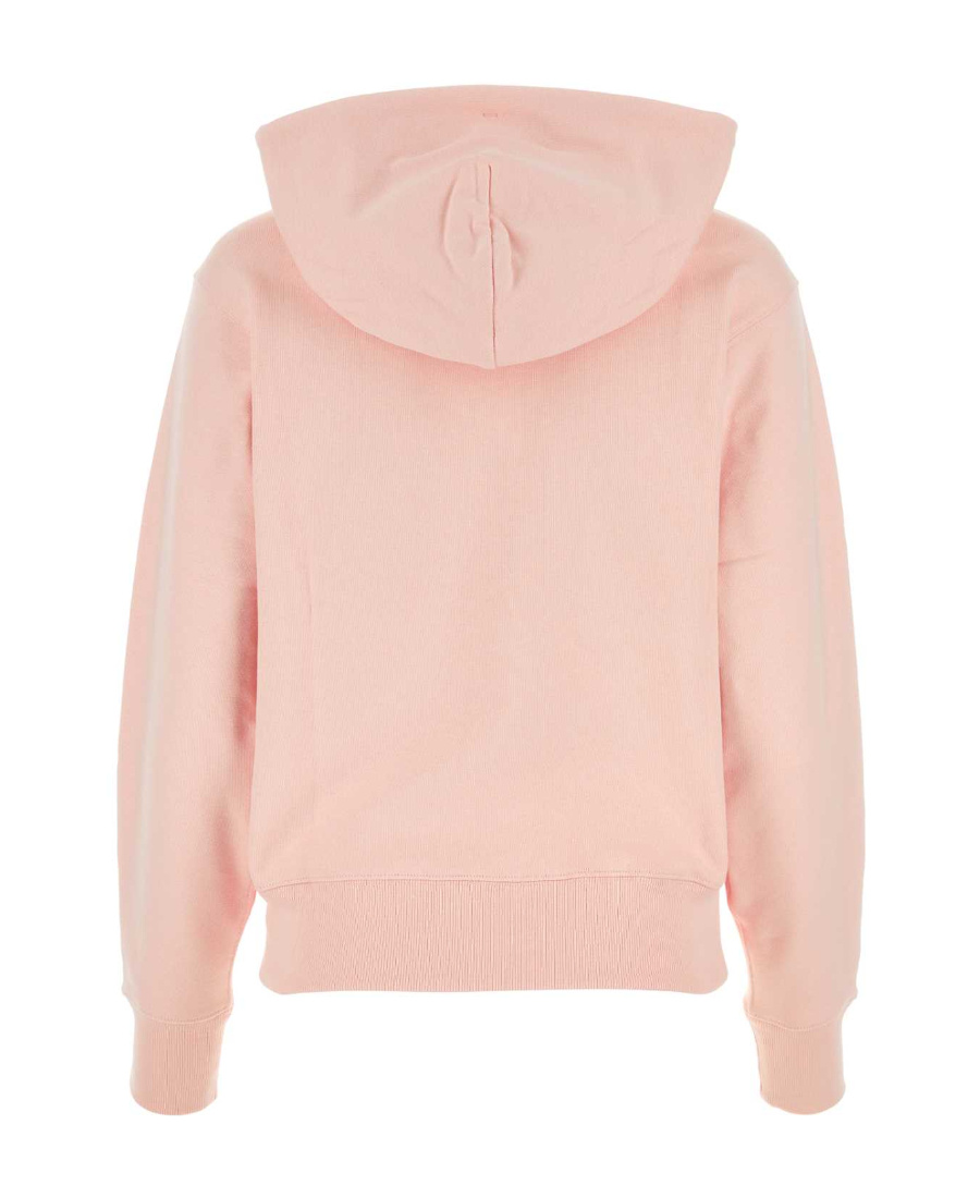 Kenzo 'boke Flower Placed' Hooded Sweatshirt In Pink