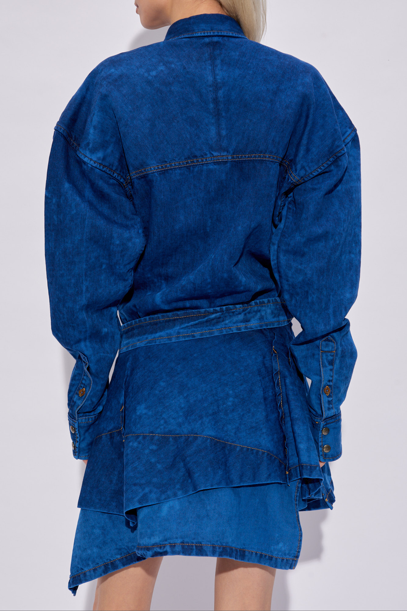 Vivienne Westwood Meghan Faded Mini Dress In Blue