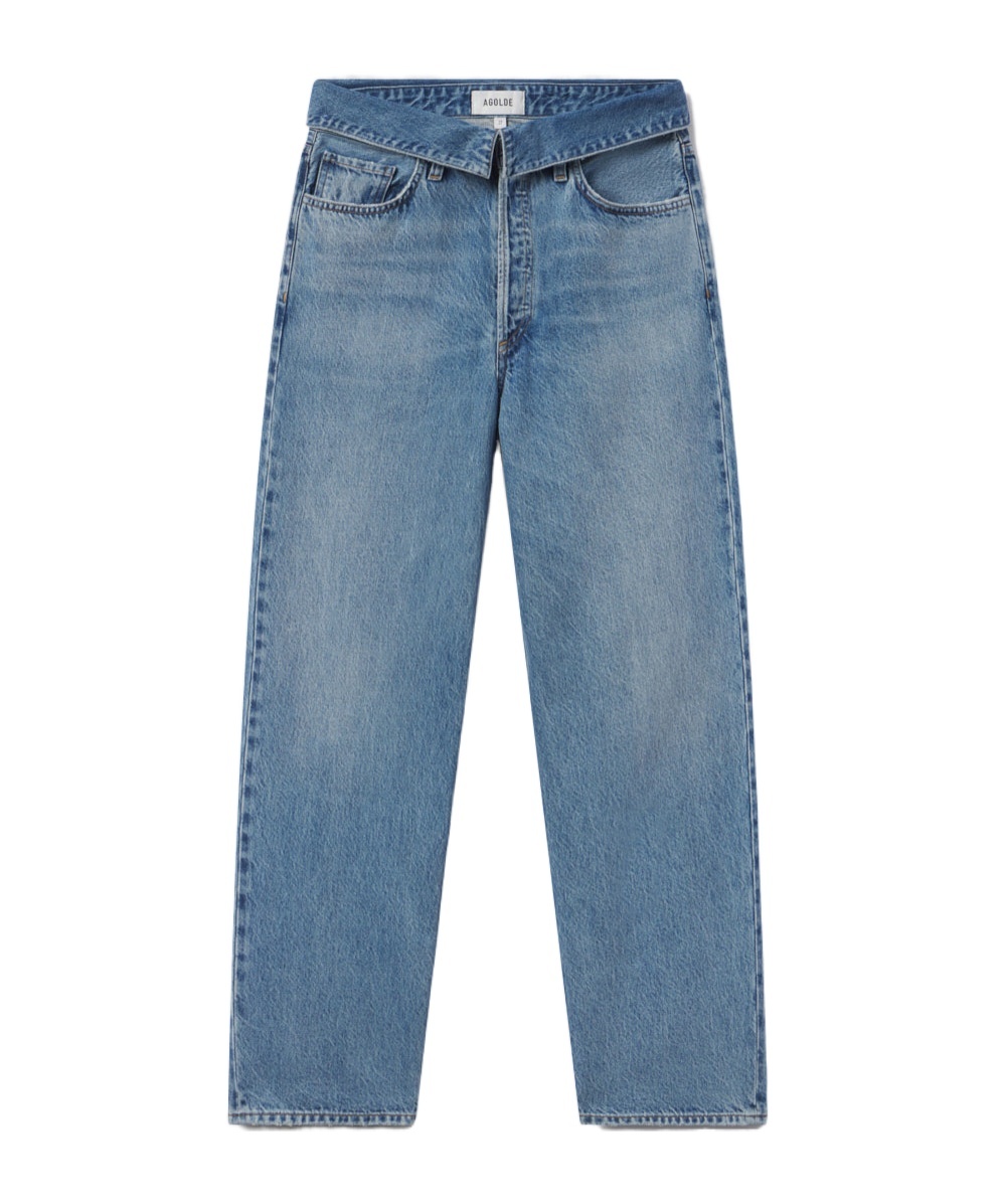 Agolde Blue Echo Taper Jeans