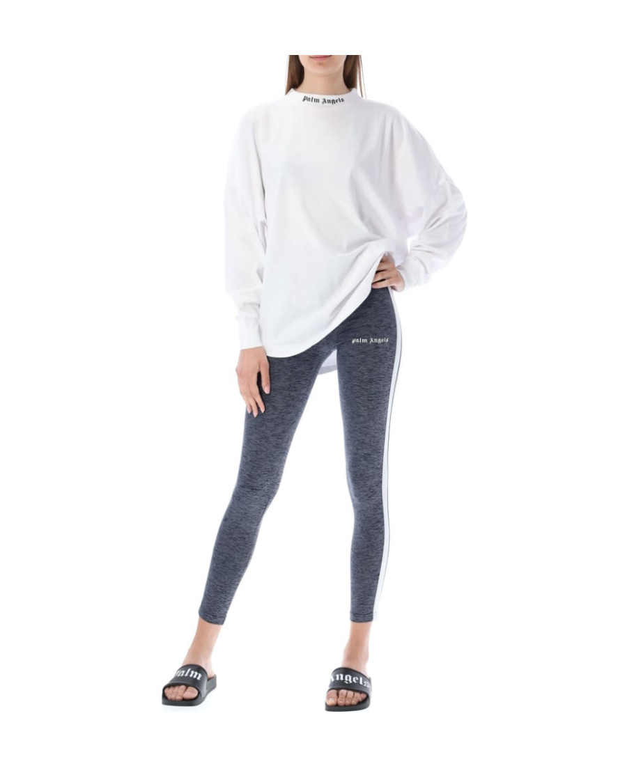 PALM ANGELS HIGH-WAISTED TRACK LEGGINGS