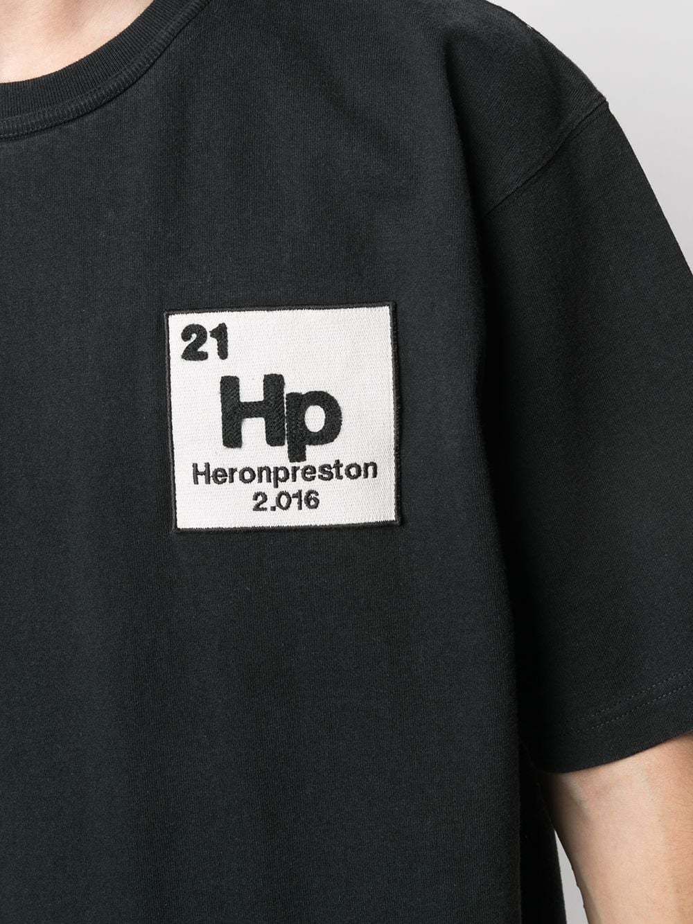 Heron Preston Round-necked T-shirt In Black