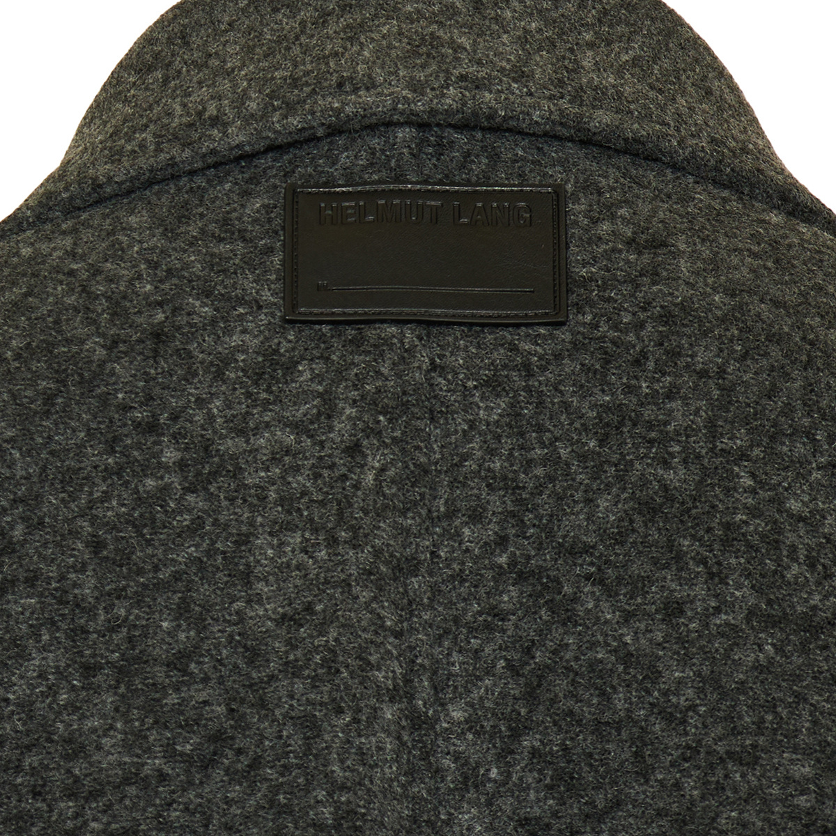 Helmut Lang Long-sleeved Casual Jacket In Green