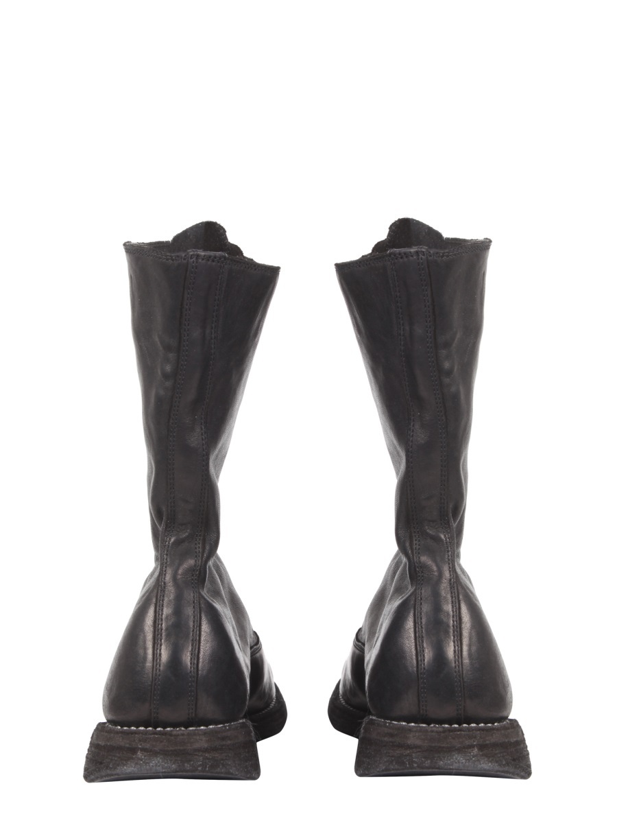 Guidi 310 Ankle Boots In Black