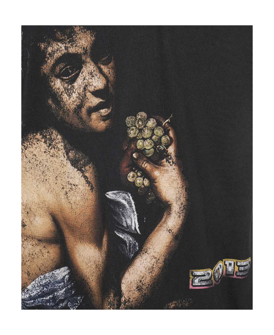 OFF-WHITE OFF-WHITE LOGO PRINTED CREWNECK T-SHIRT