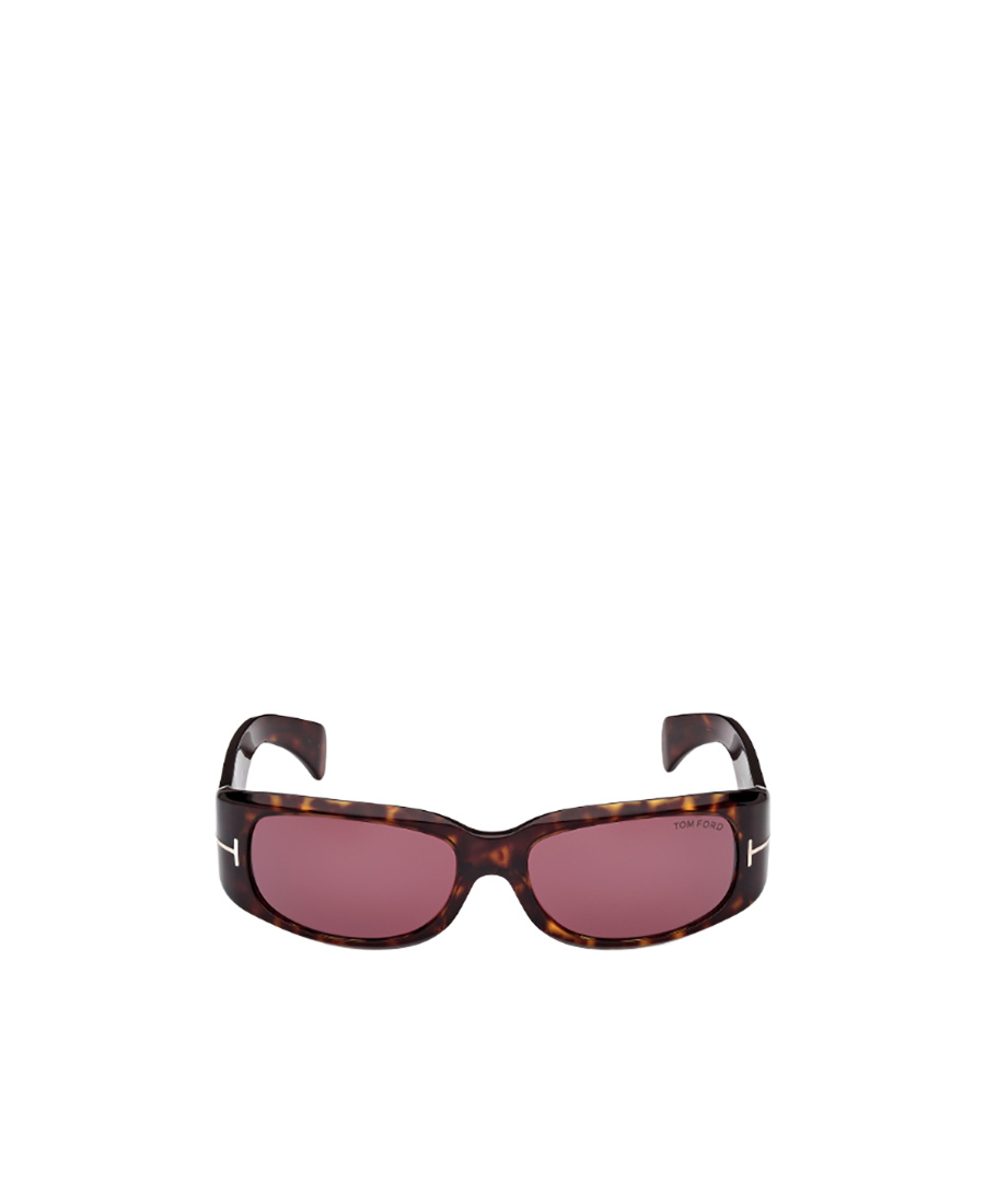 Tom Ford Eyewear Rectangular Frame Sunglasses In Pink