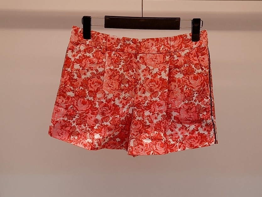 Sportmax Pattern Shorts In Red
