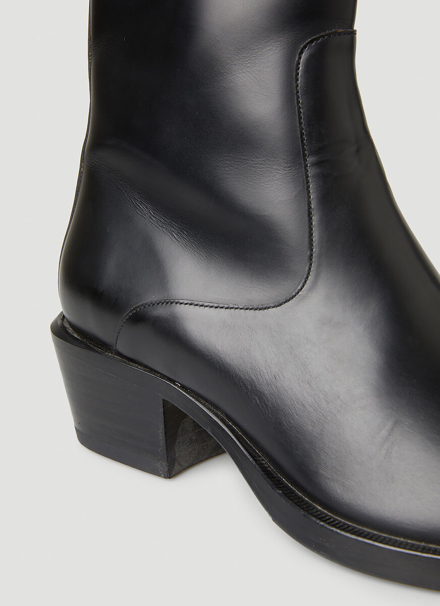 Eytys Blaise Short Boots In Black