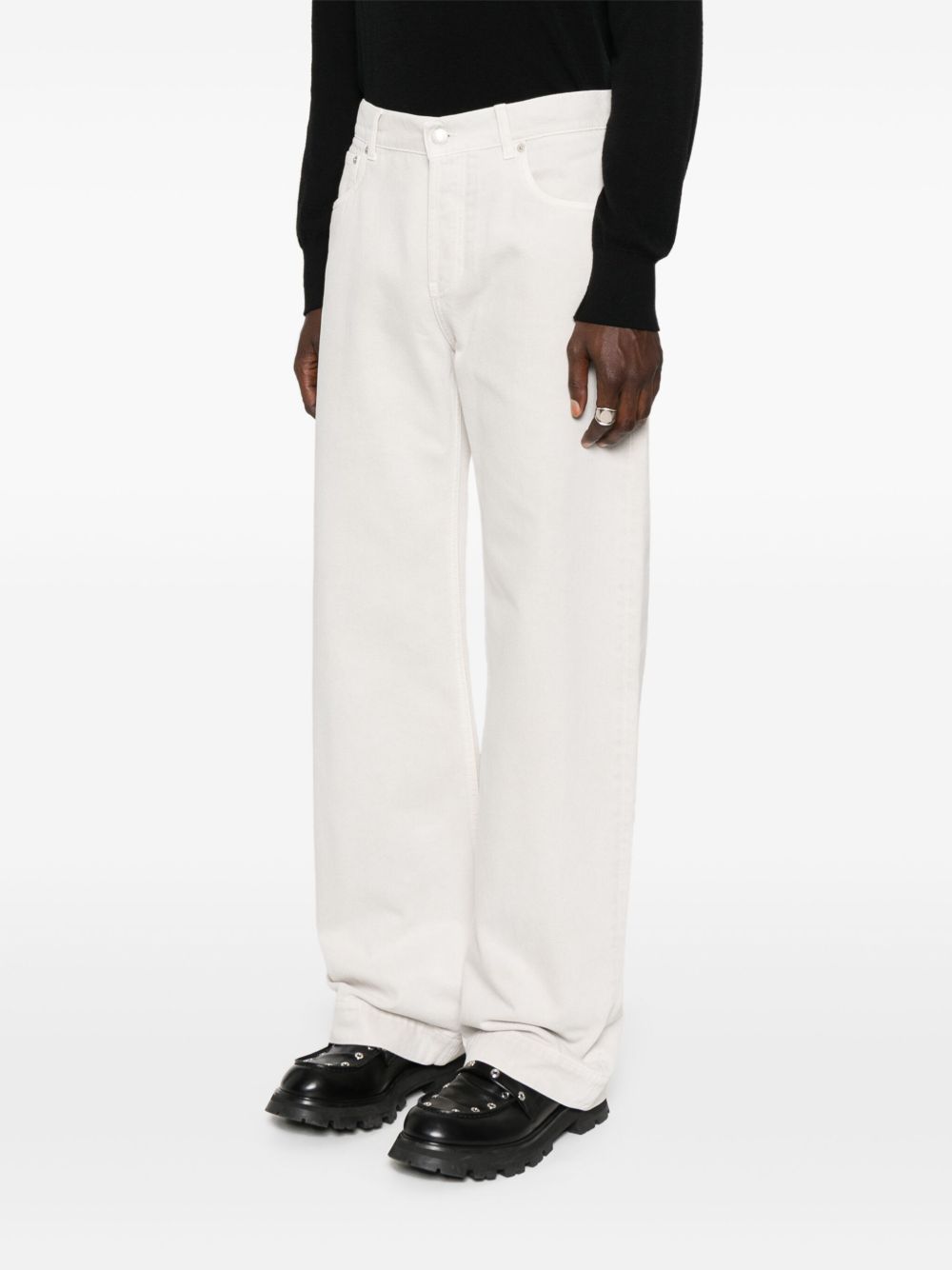 Alexander Mcqueen Straight-leg Jeans