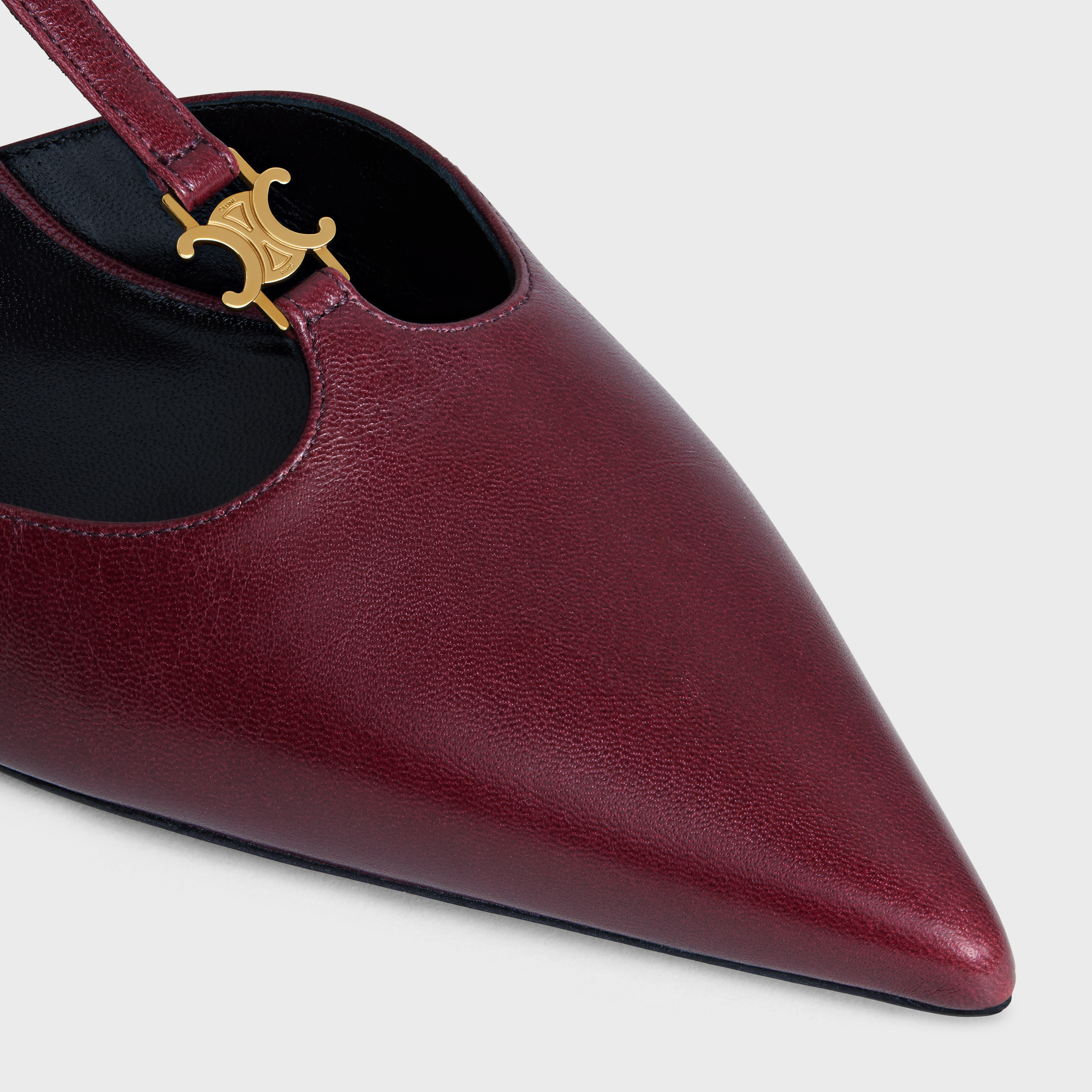 CELINE CELINE KITTEN T-BAR STRAP PUMP IN LAMBSKIN