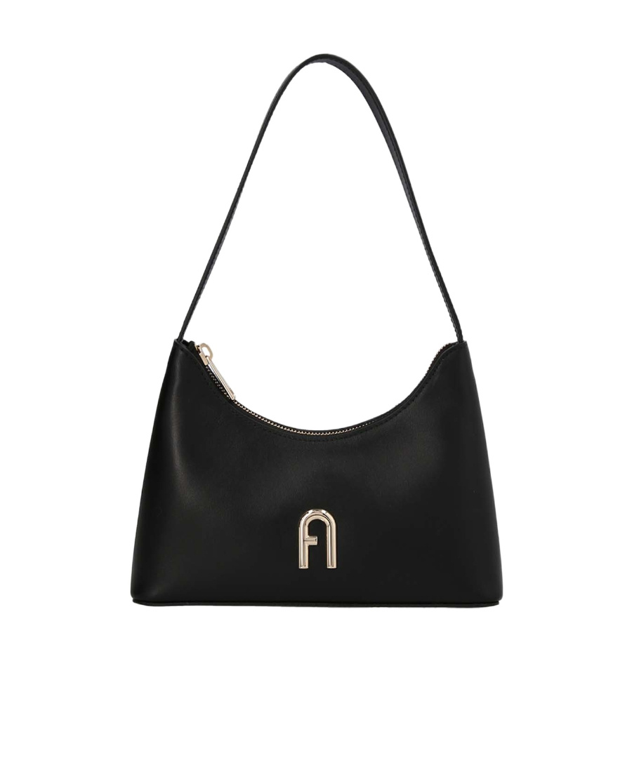Furla Sac À Main En Cuir In Black