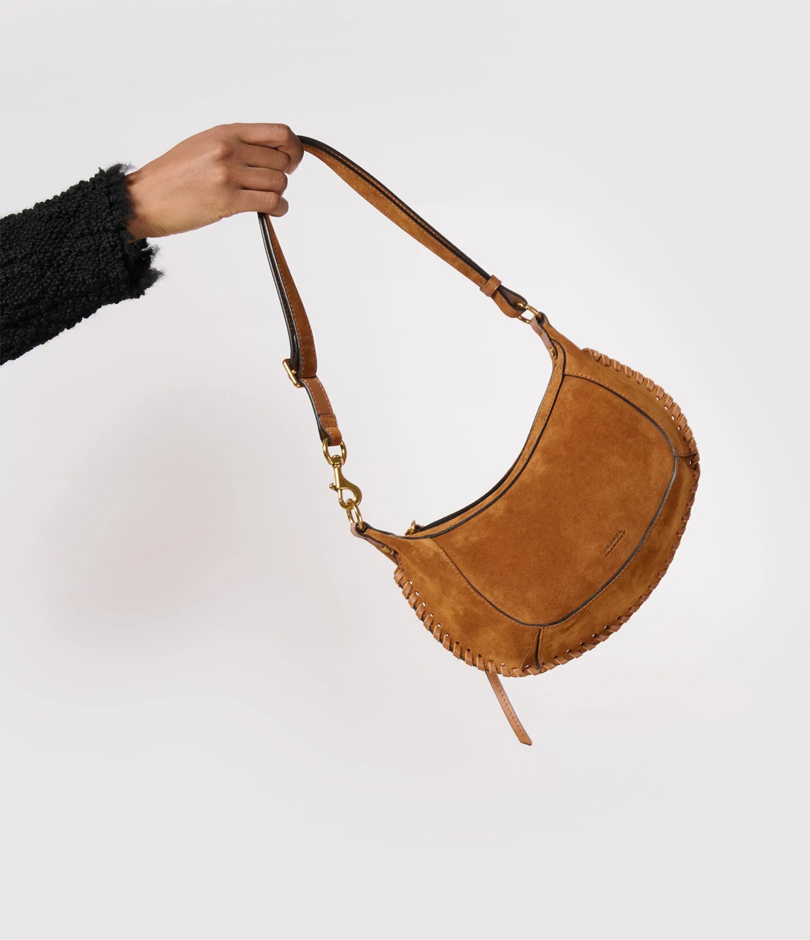 Isabel Marant Zip-open Shoulder Bag In Brown