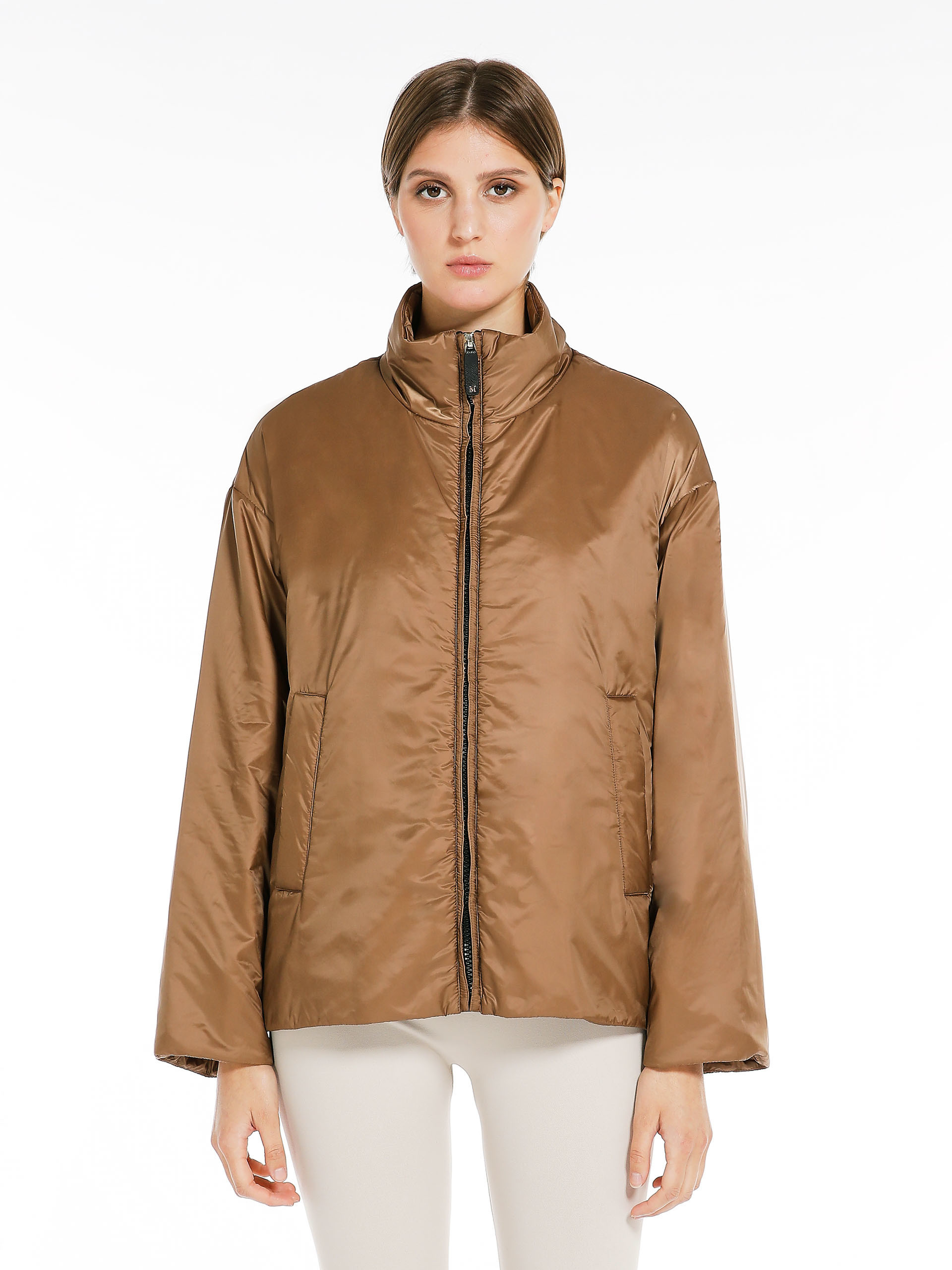 MAX MARA HIGH-NECK PADDED JACKET