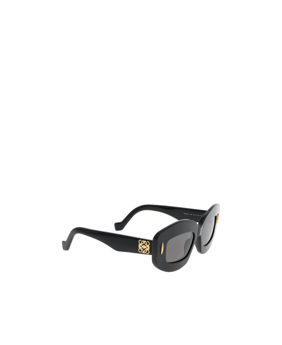 Loewe Screen Rectangular Sunglasses In Black
