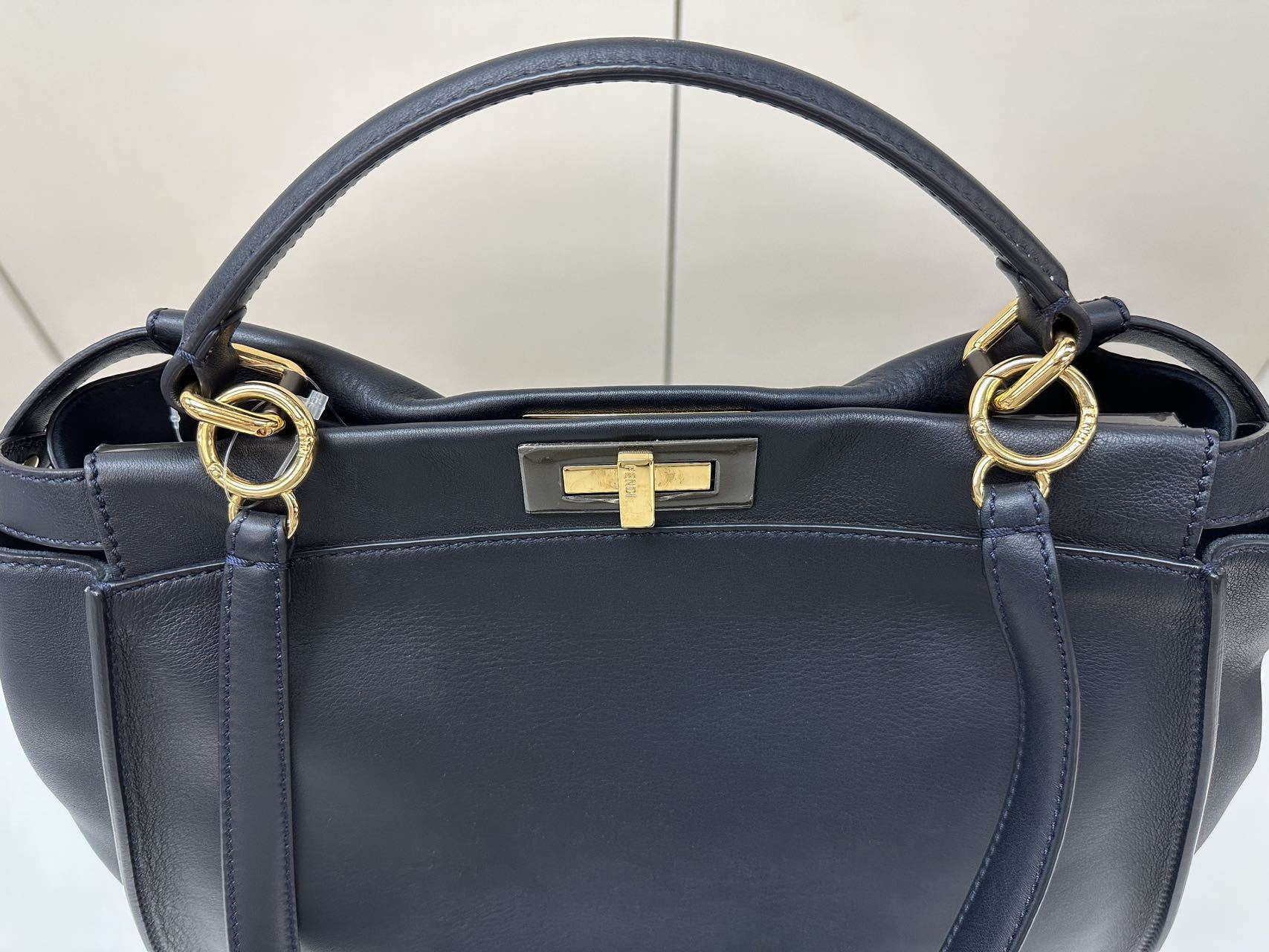 FENDI LOGO SHOULDER BAG