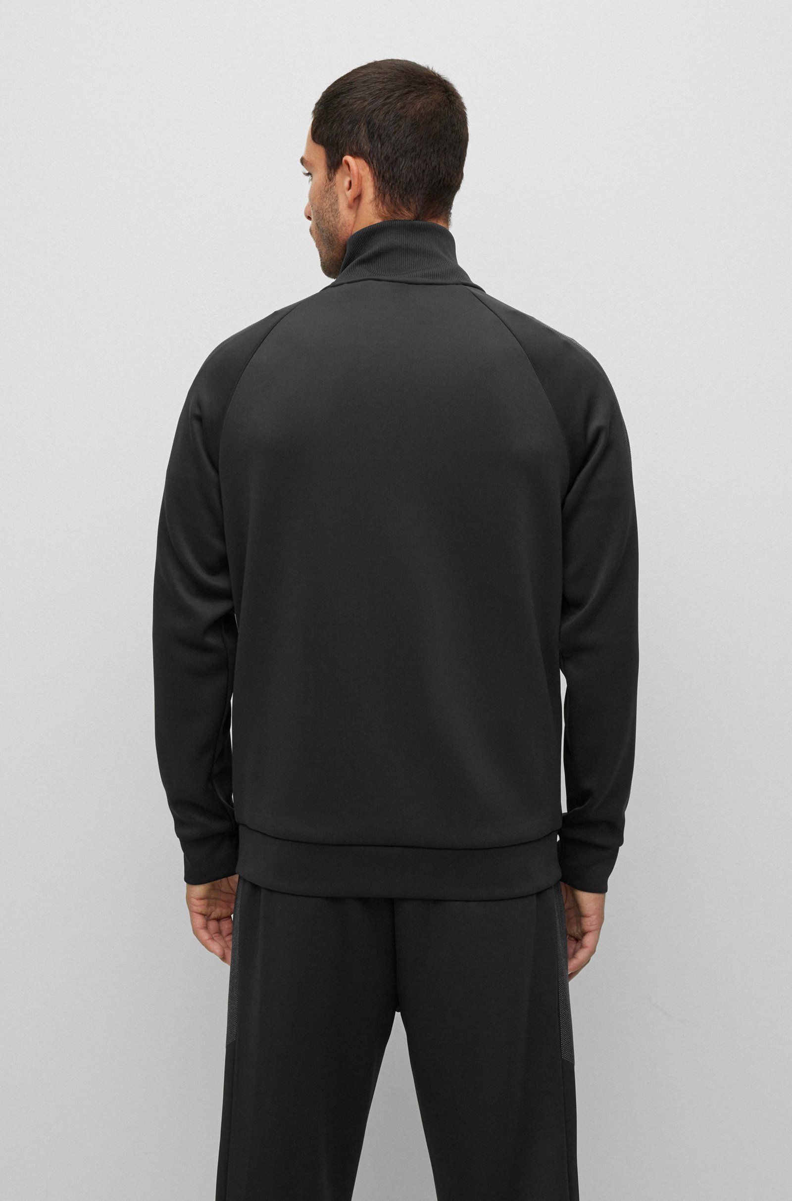 HUGO BOSS X MATTEO BERRETTINI ZIP-UP SWEATER