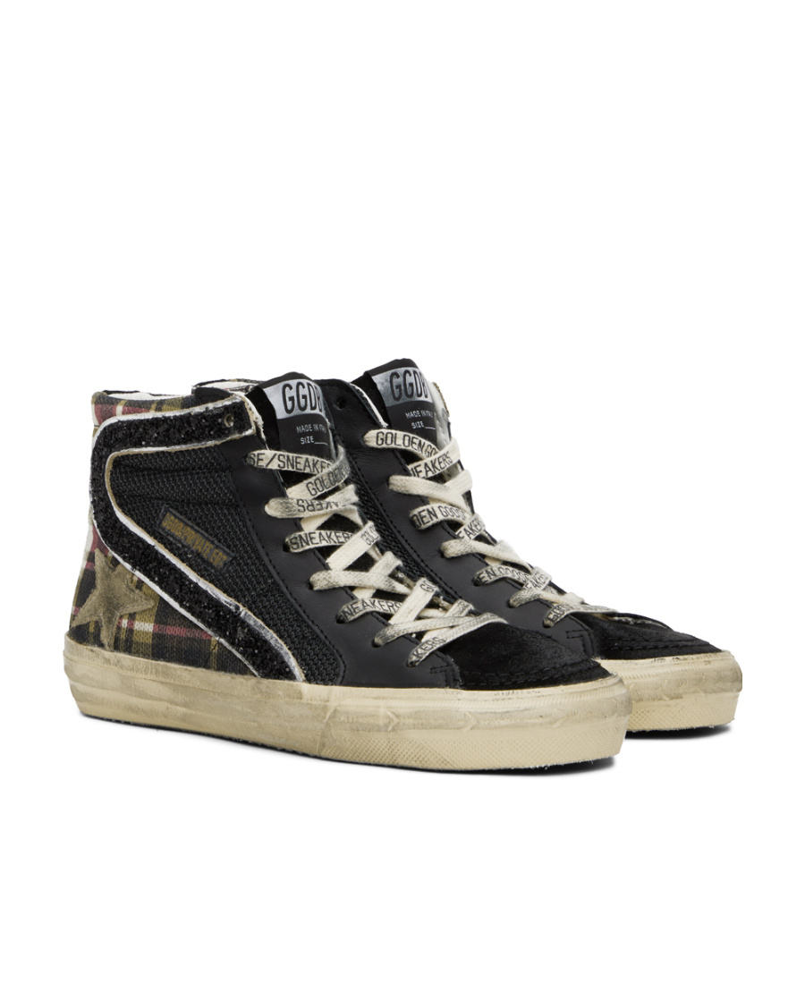 Golden Goose High-top Leisure Sneakers In Black