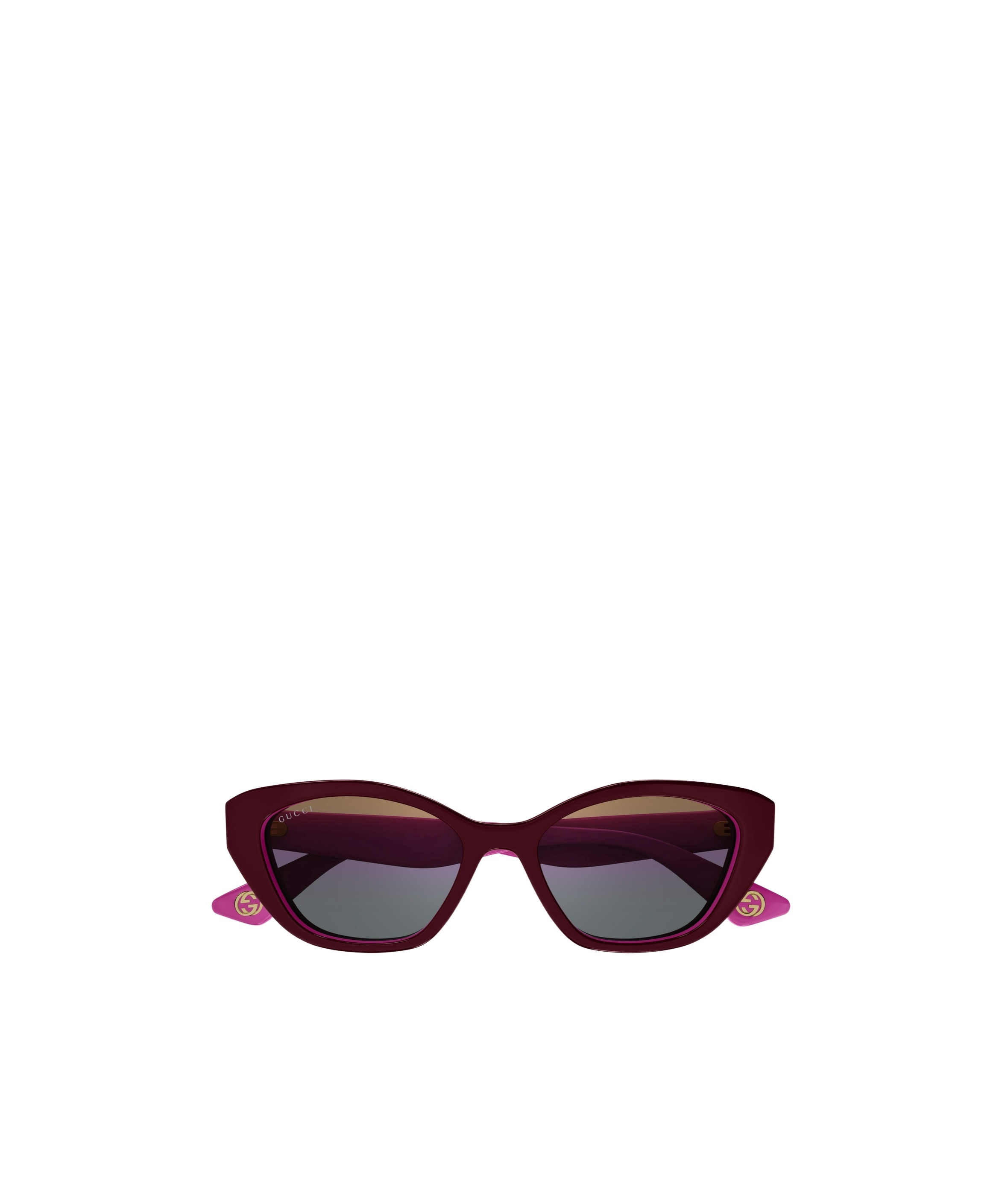 Gucci Eyewear Cat-eye Frame Sunglasses In Multicolor