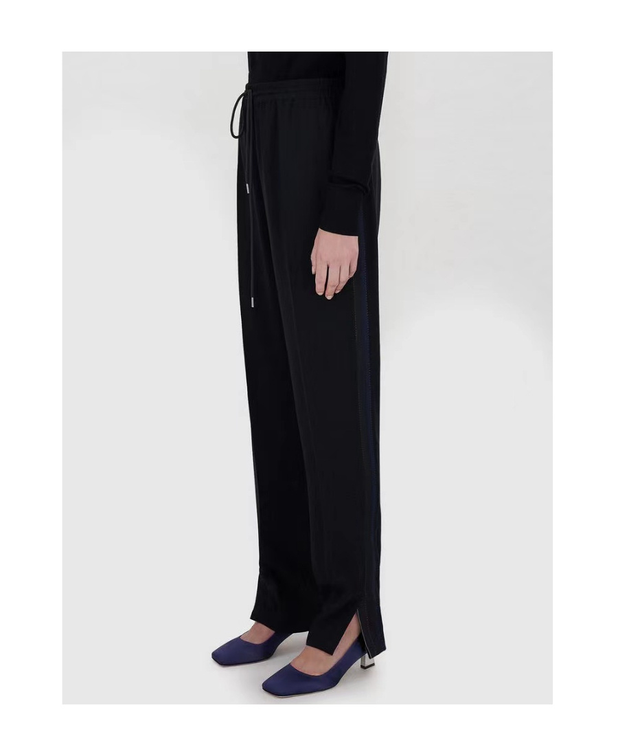 Sportmax Drawstring Sweatpants In Black