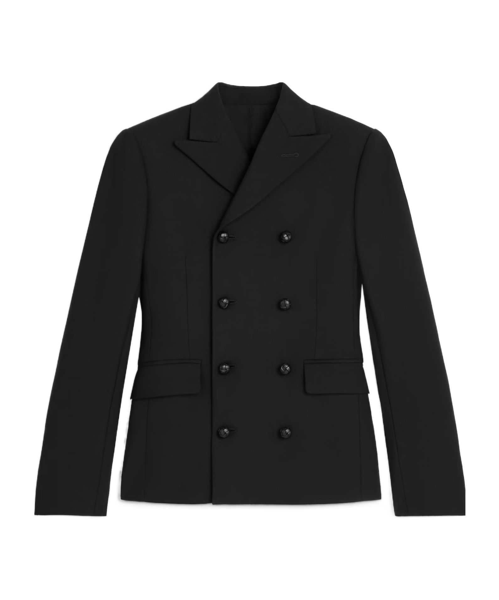 Celine Cavaliere Jacket In Stretch Wool Gabardine In Black