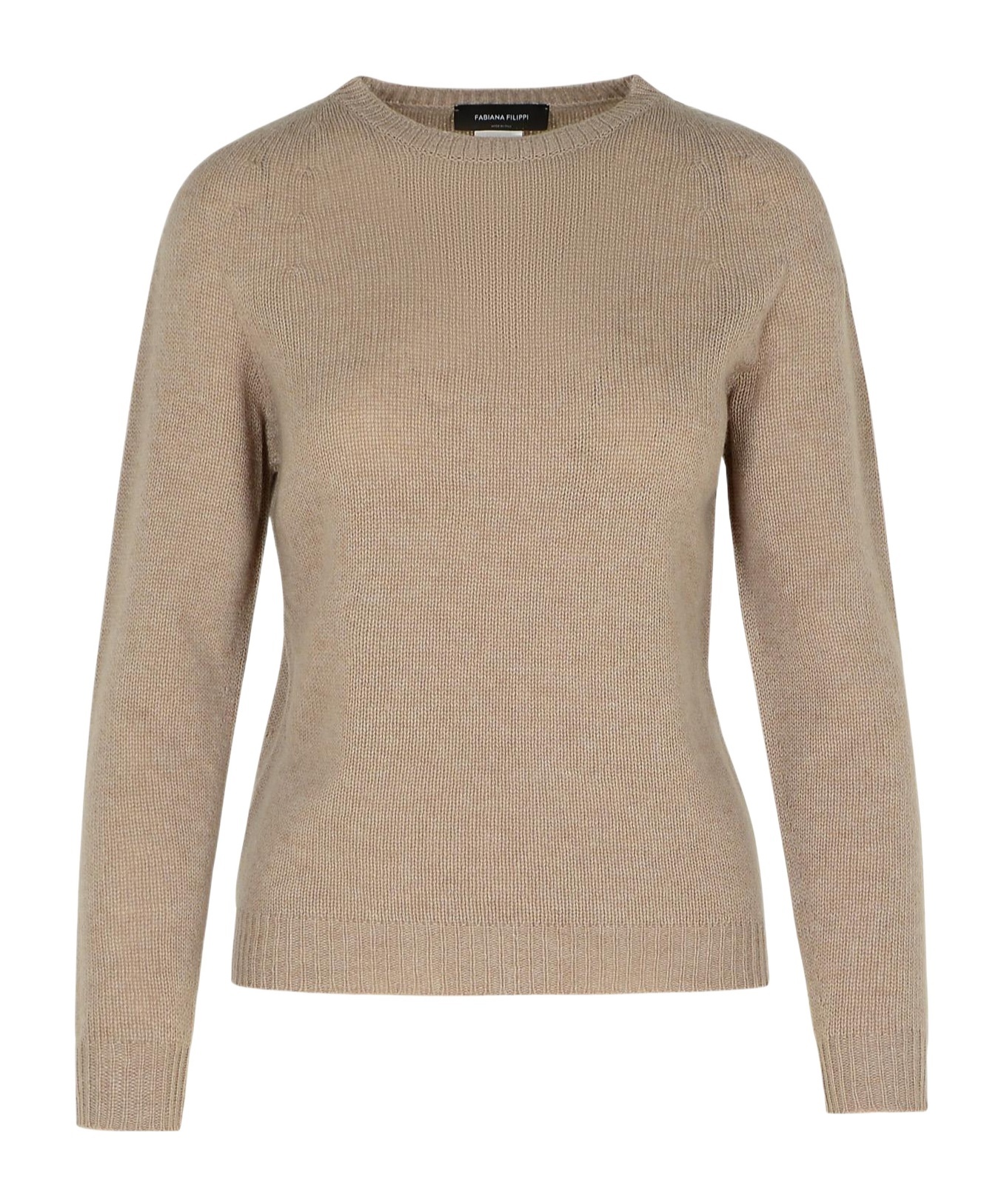 Fabiana Filippi Cashmere Sweater In Nude