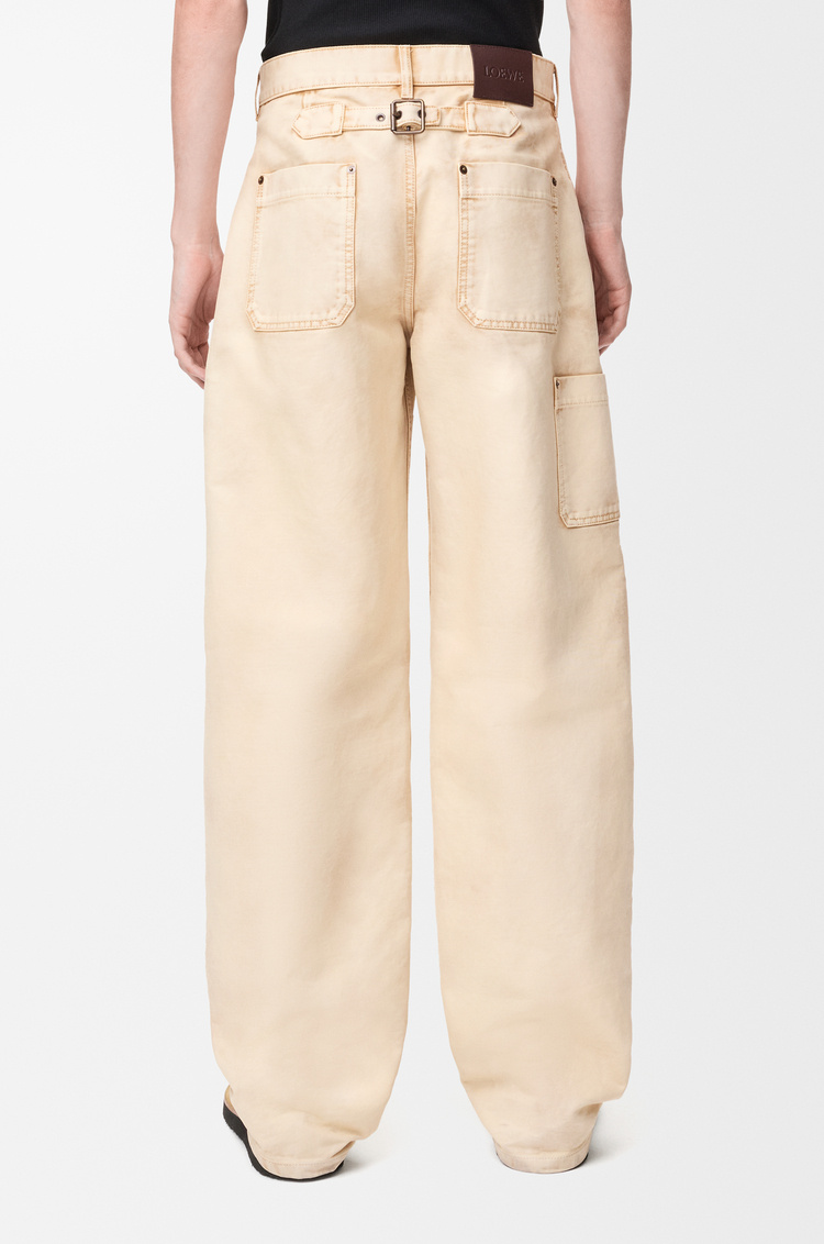 Loewe Casual Pants With Belt Loops In Neutral